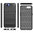 Flexi Slim Carbon Fibre Case for Oppo AX5 - Brushed Black